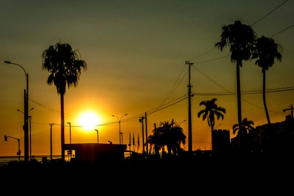 Luz do Pôr do Sol